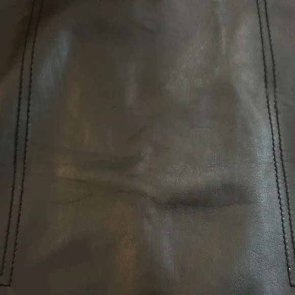 NWT Reiss Black Leather “Edie” Mini Skirt - Picture 13 of 14